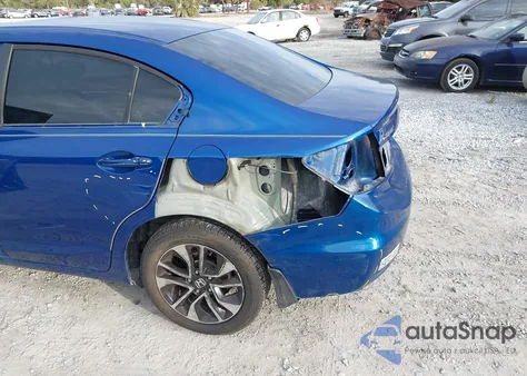 2015 Honda Civic Ex from USA, damaged, VIN 19XFB2F87FE008674